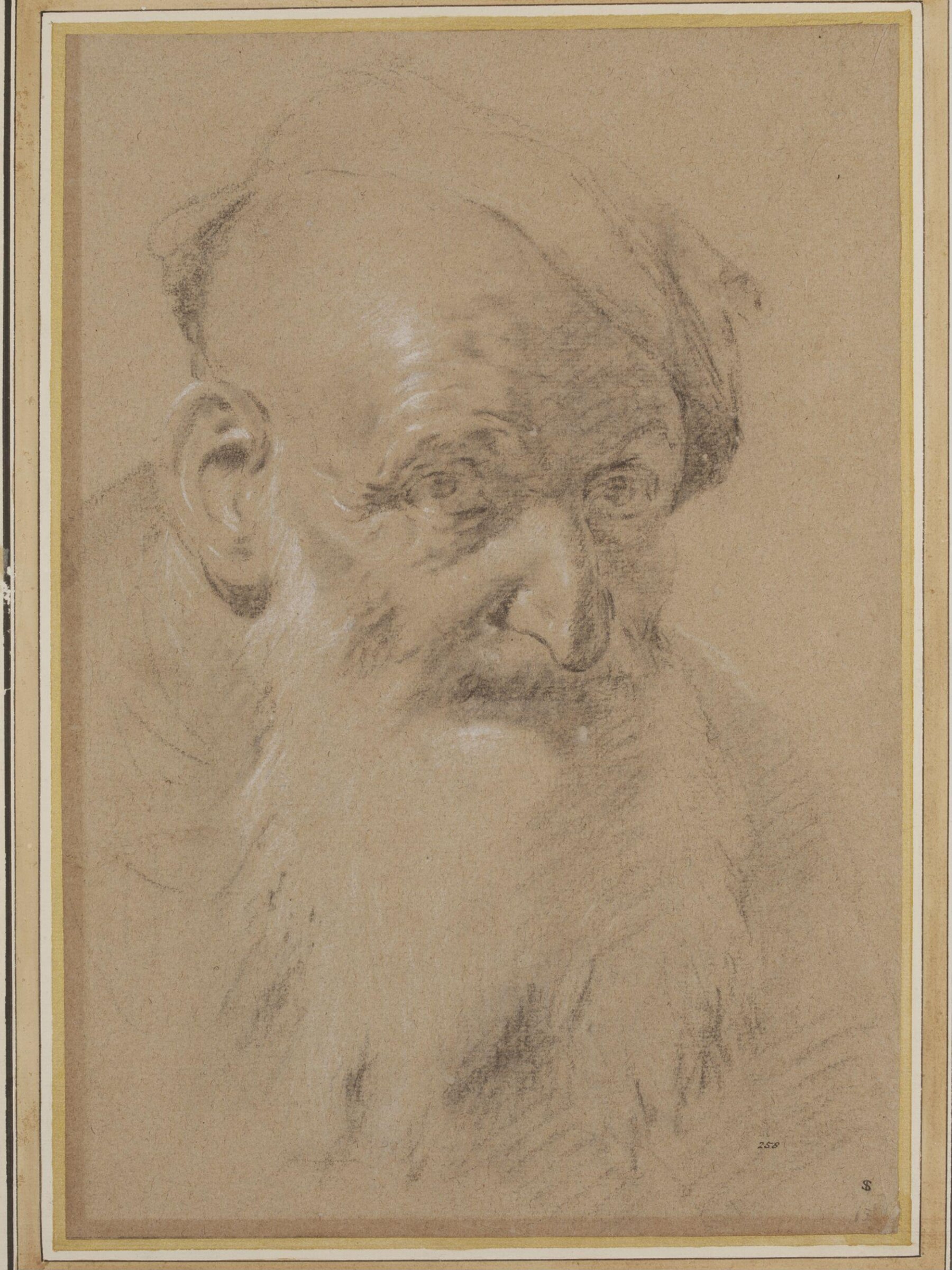 Drawing, Giovanni Battista Piazzetta, ca.1700-1754
