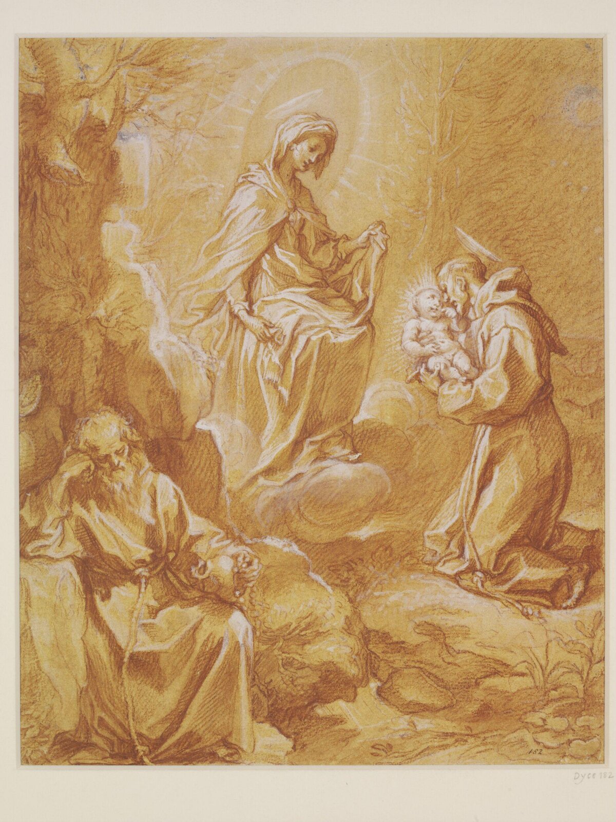 Drawing, Francesco Vanni, 1580 - 1610