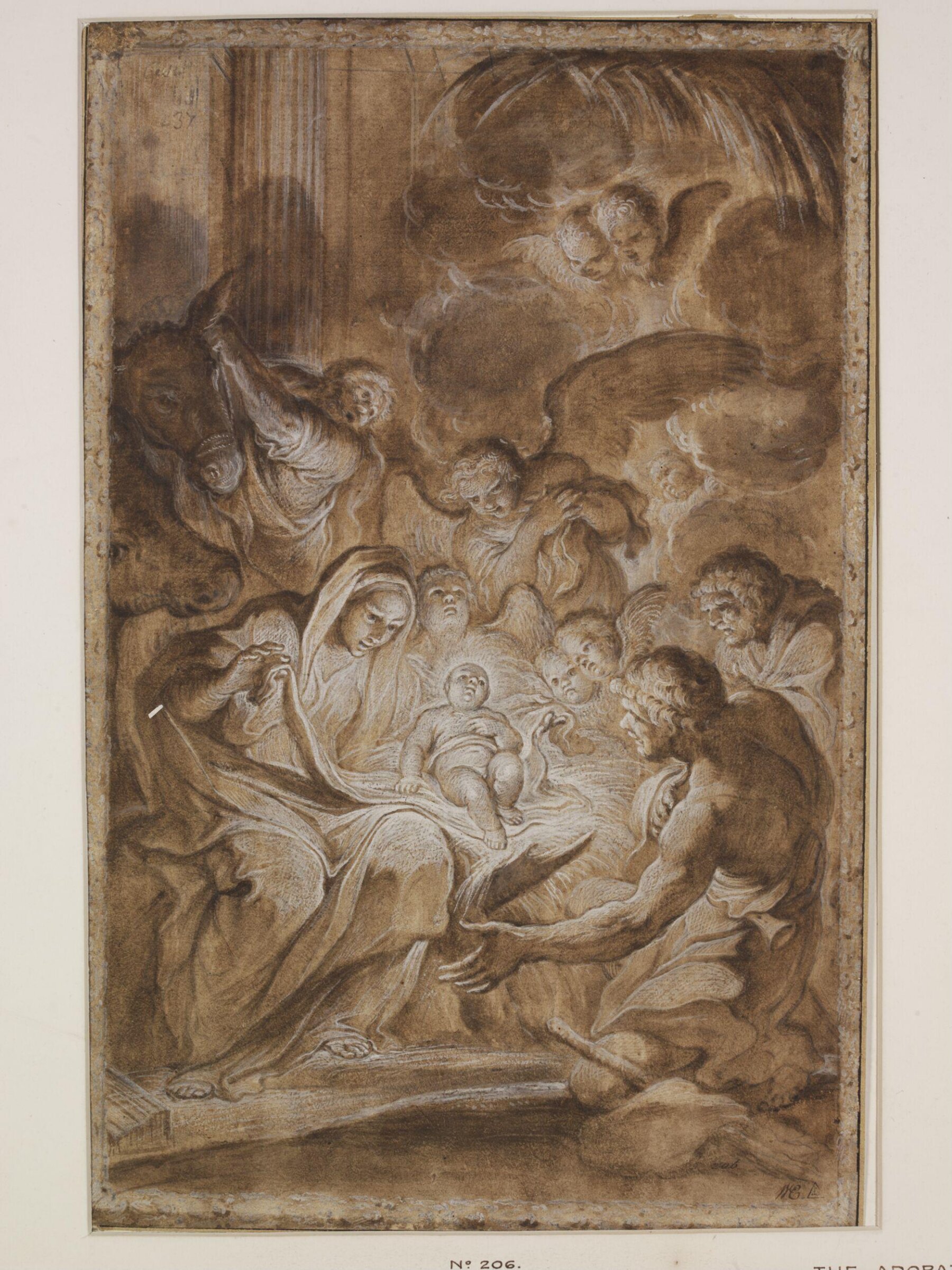 Adoration of the Shepherds, Carlo Cesi, ca.1640 - ca.1684