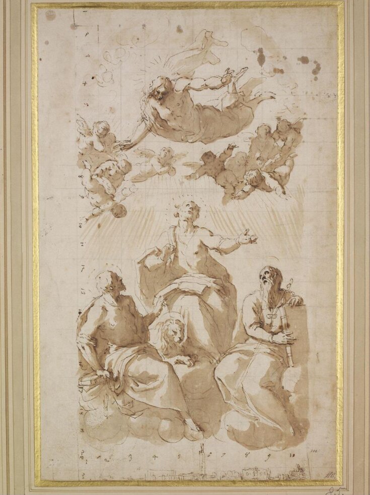  Design for the altarpiece in the Scuola Grande di San Marco, Venice top image