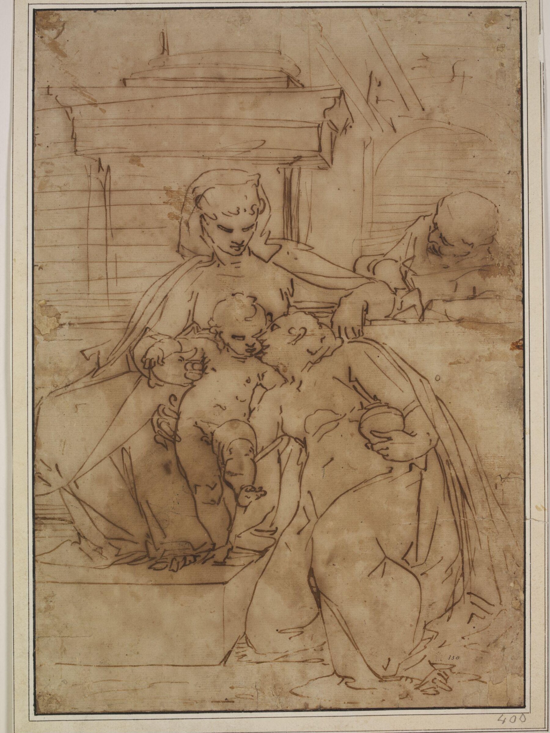 Holy Family and Magdalen, Luca Cambiaso, ca. 1550-1585