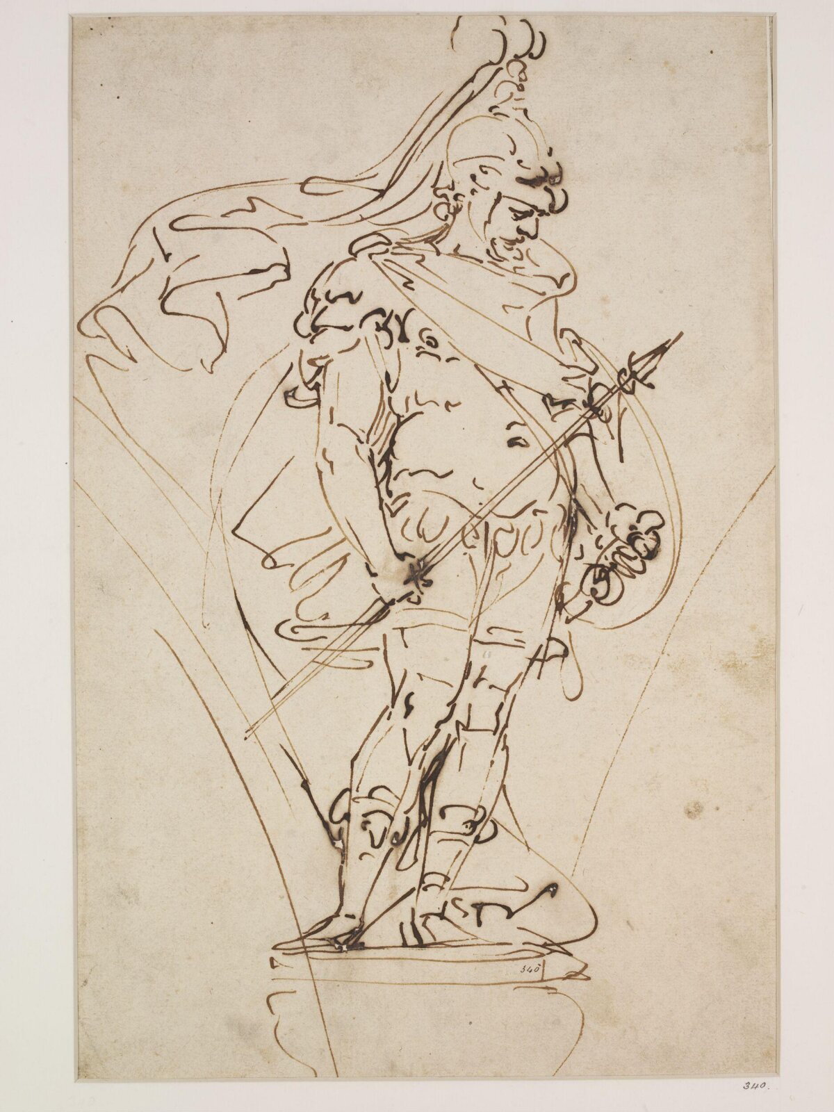 Drawing, Luca Cambiaso, ca. 1550-1585
