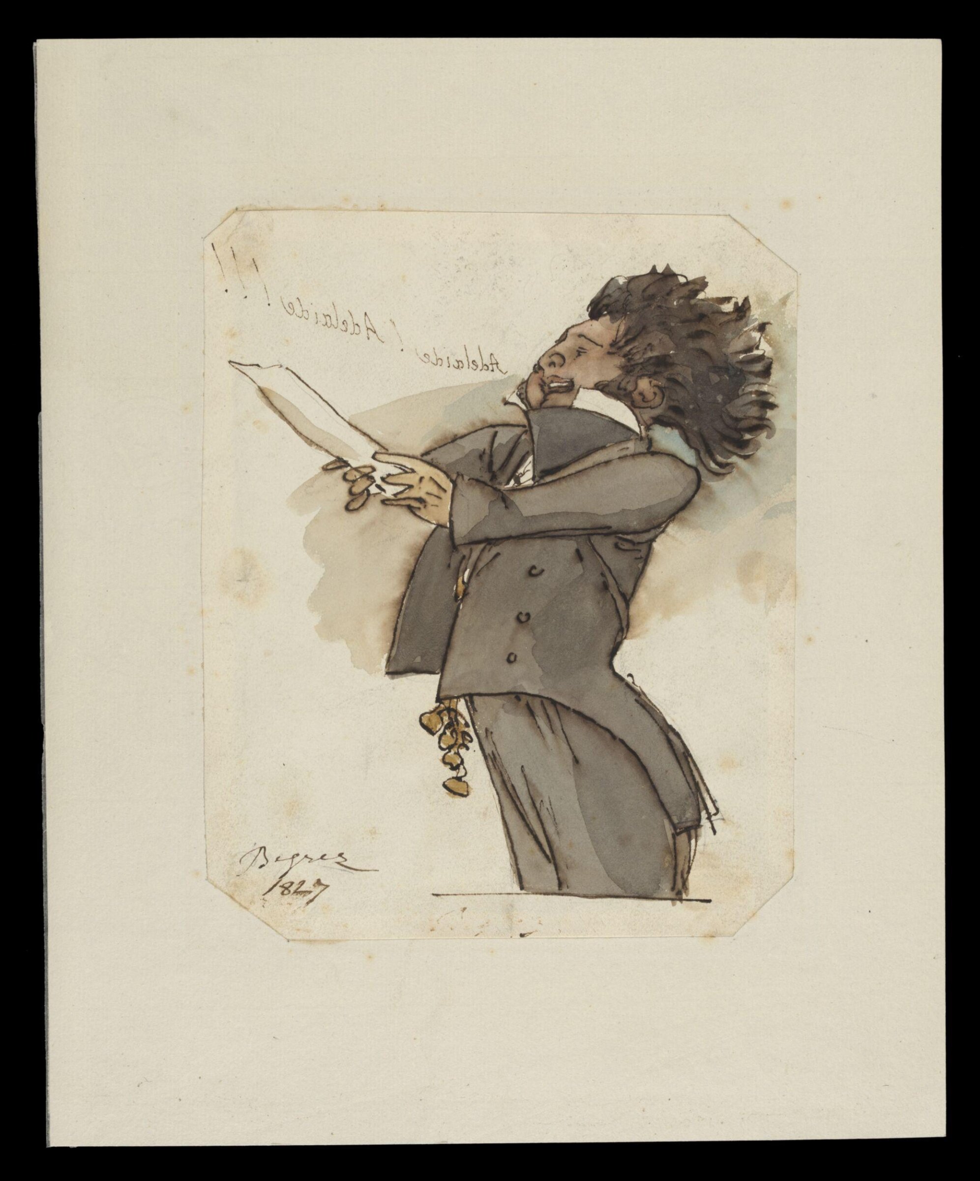 H Beard Print Collection, Alfred Edward Chalon, 1827