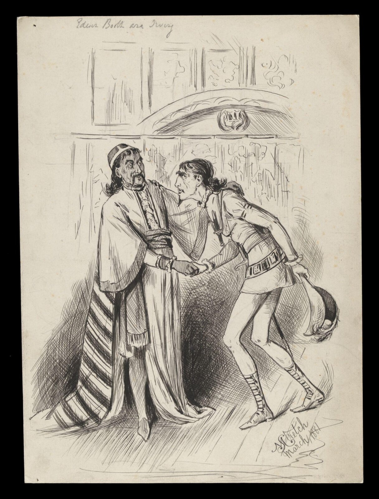 Harry Beard Print Collection, M. Stretch, March 1881