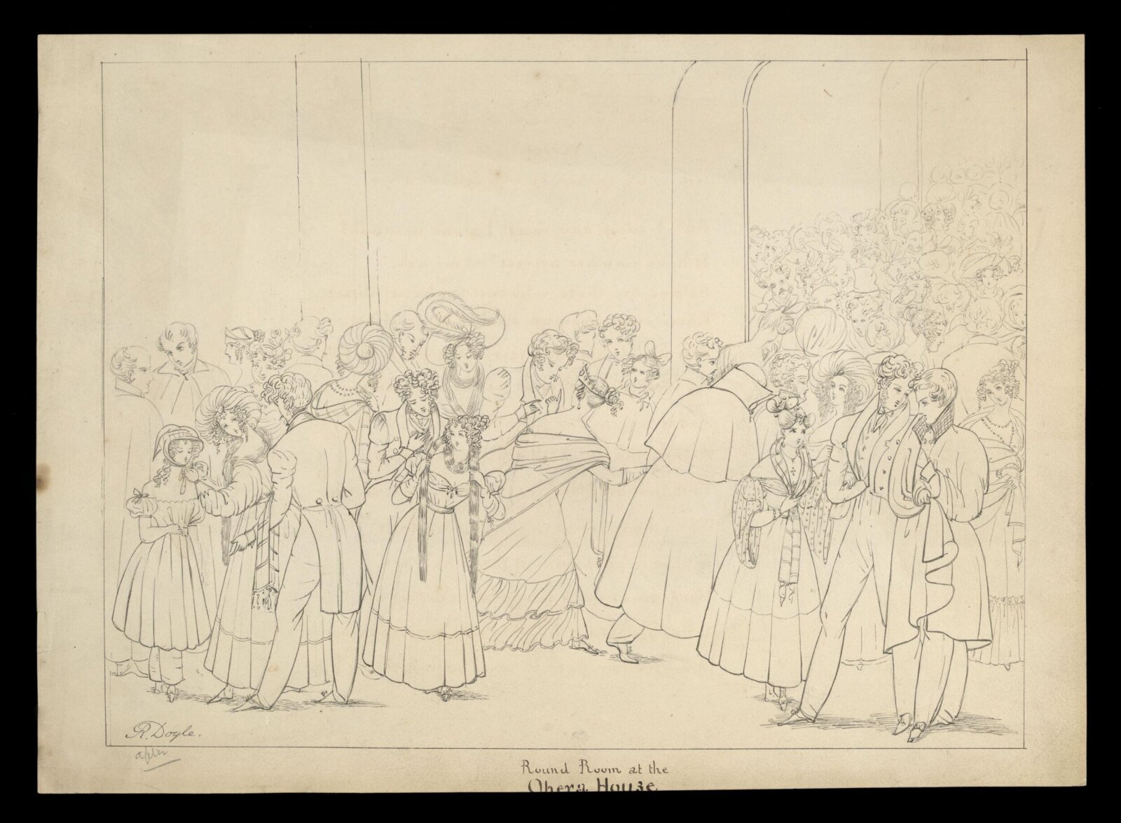 Harry Beard Print Collection, Richard Doyle, ca. mid 19th century
