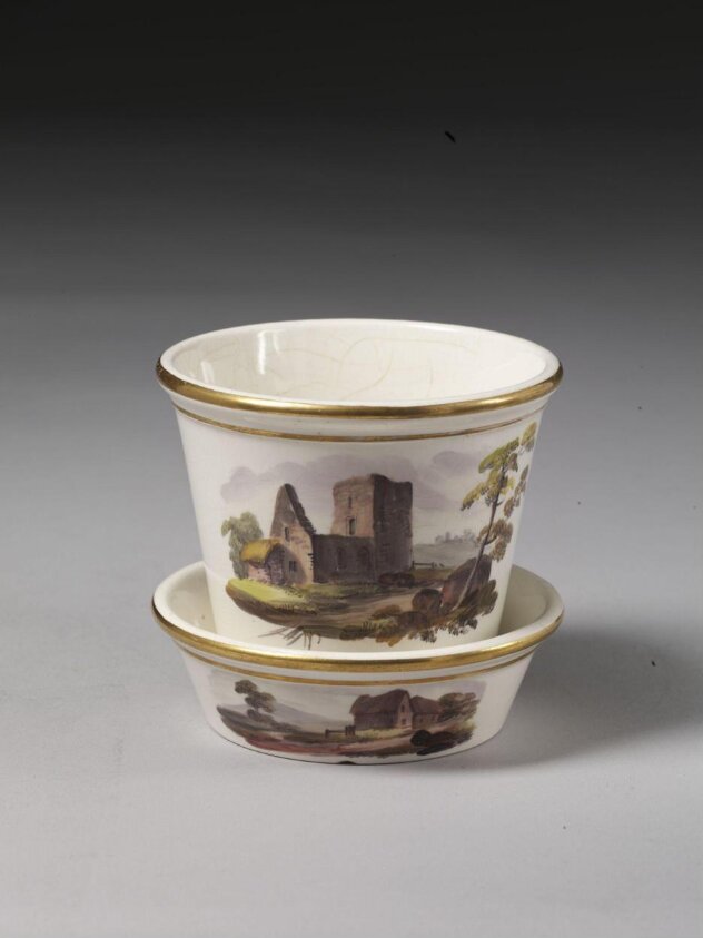 Flower pot — ca. 1800