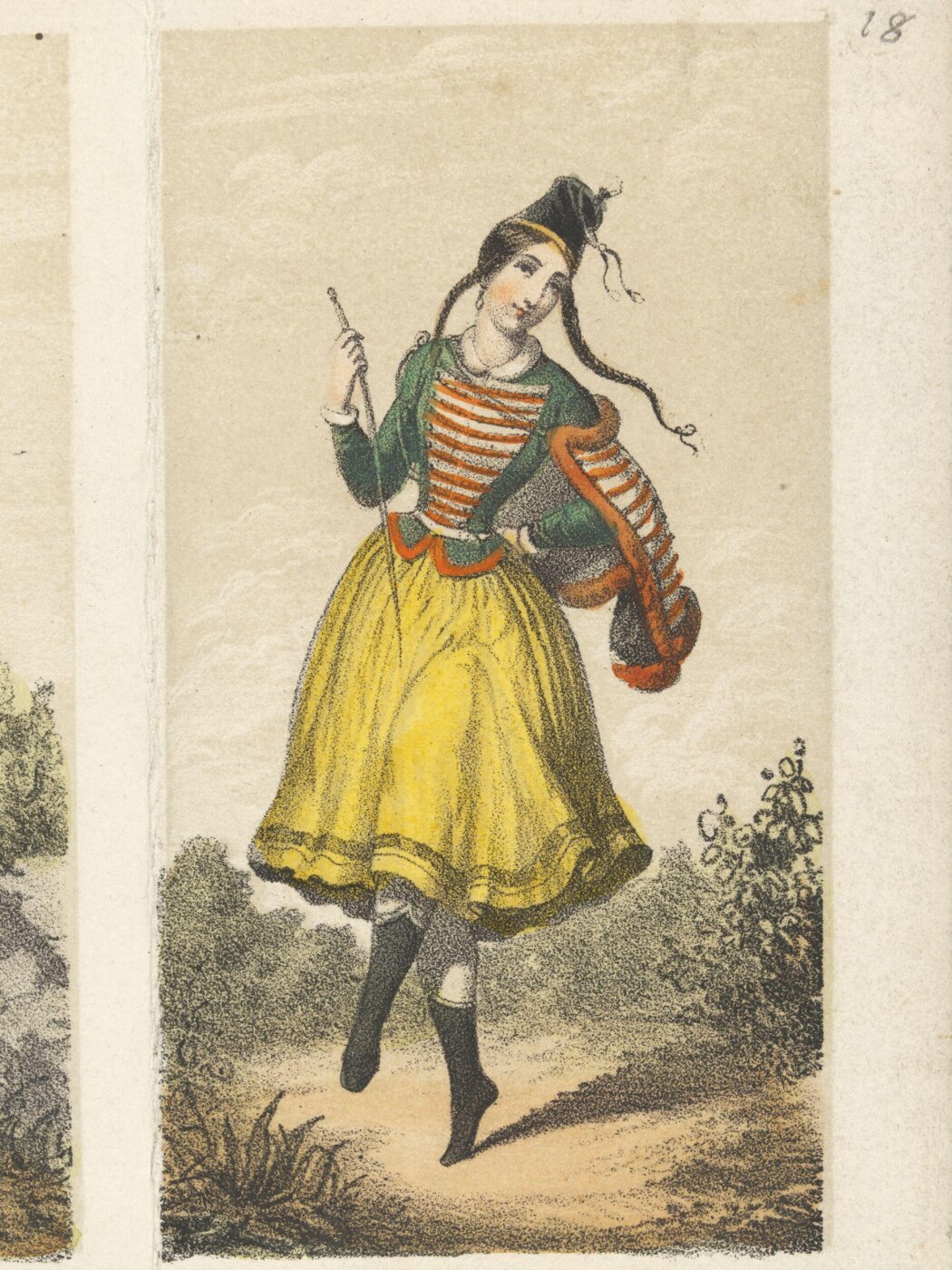 Unknown, Le Filles d'air. Principales danseuses romantiques dans leurs roles célèbres