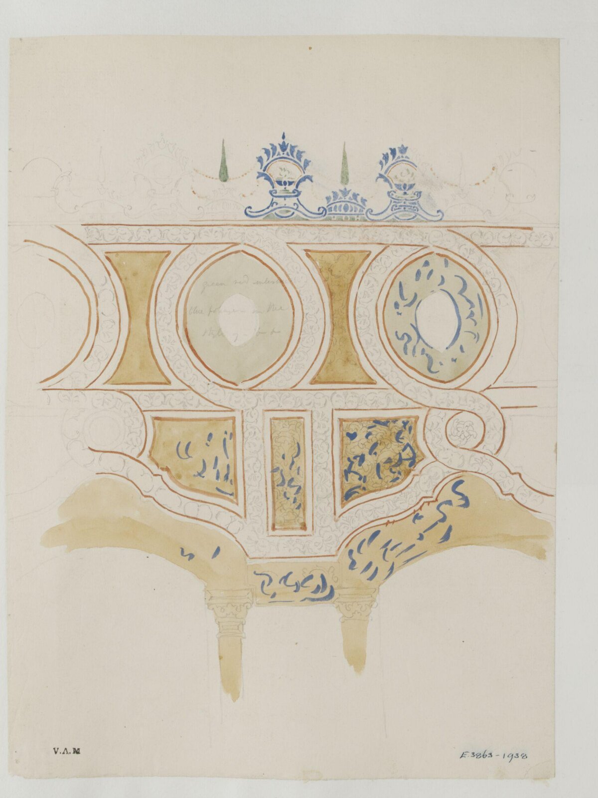 Drawing, James William Wild, 1840s
