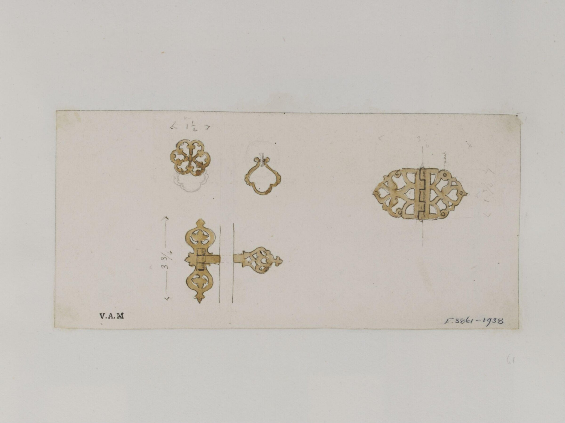 Drawing, James William Wild, 1840s
