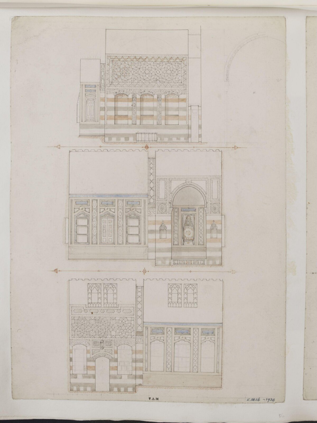 Drawing, James William Wild, 1840s