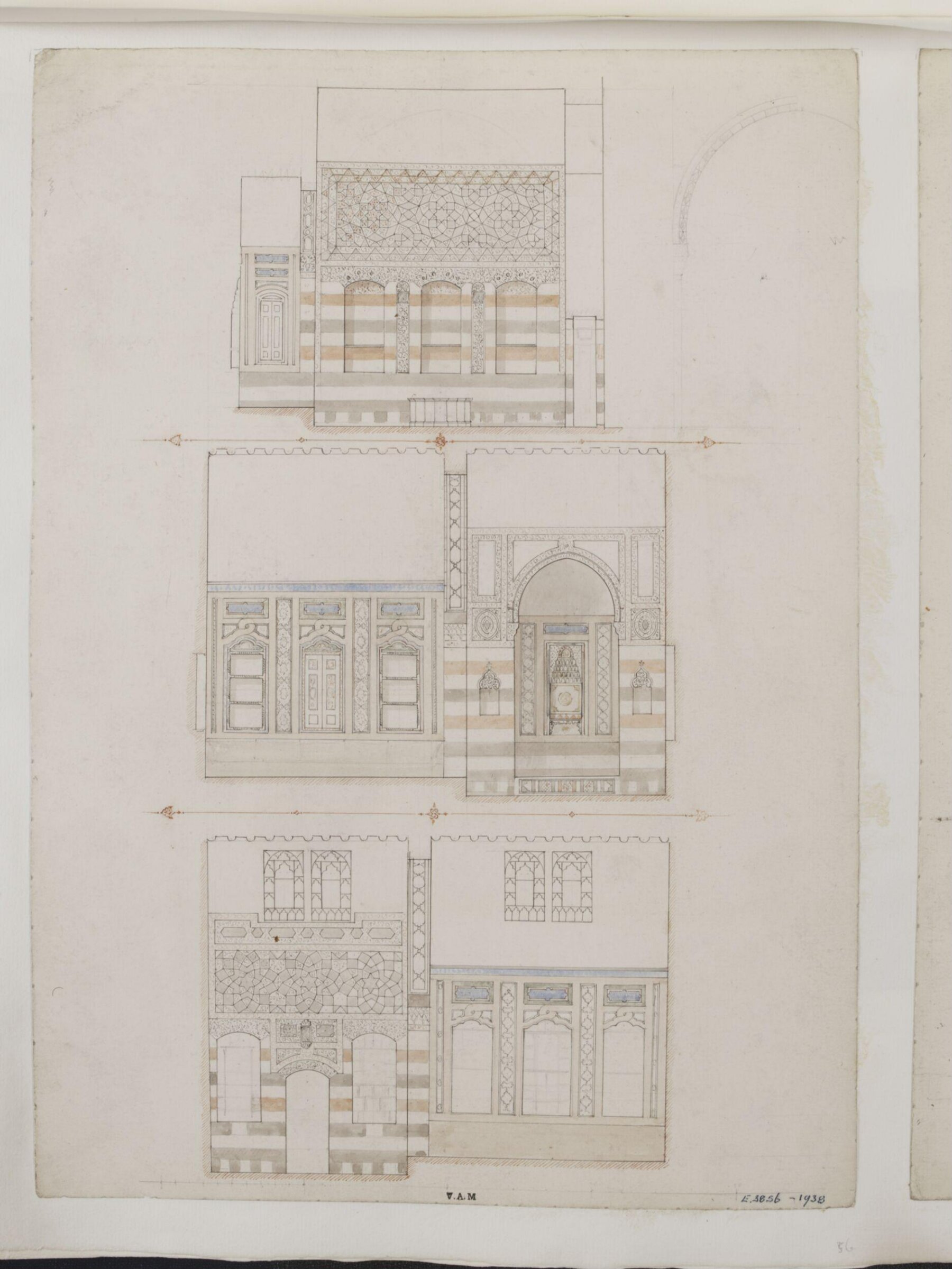 Drawing, James William Wild, 1840s
