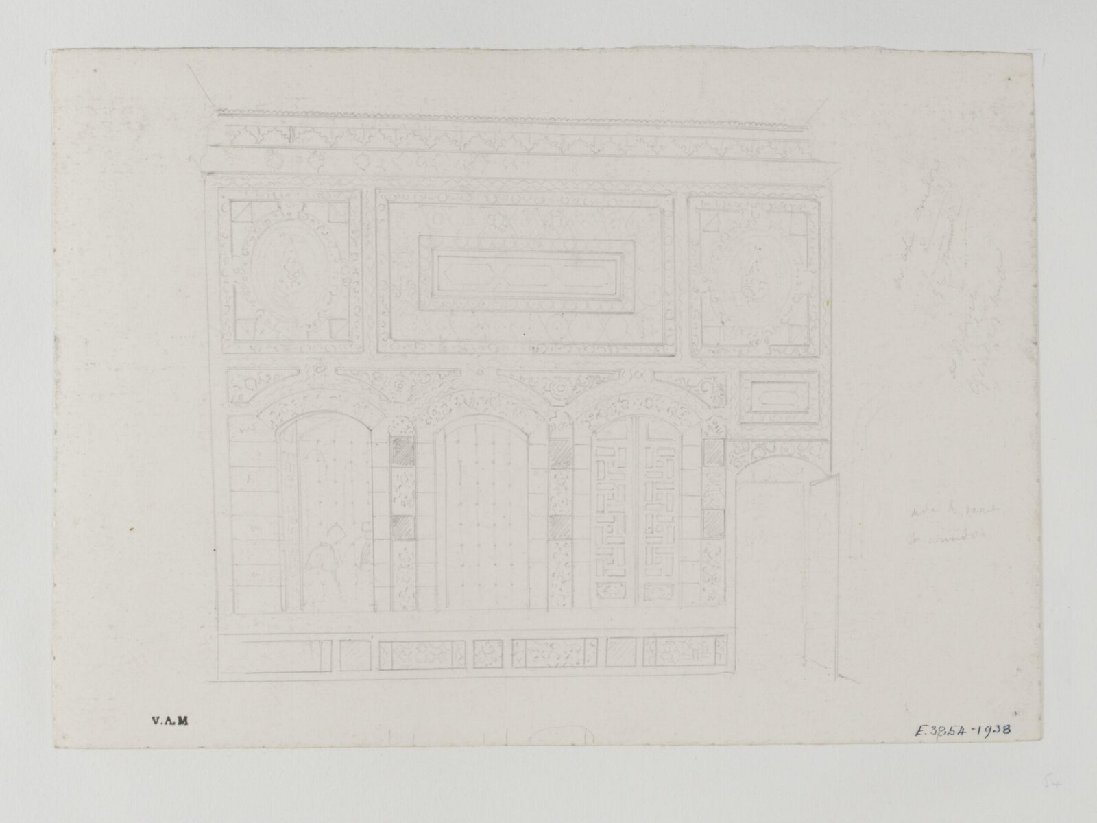 Drawing, James William Wild, 1840s