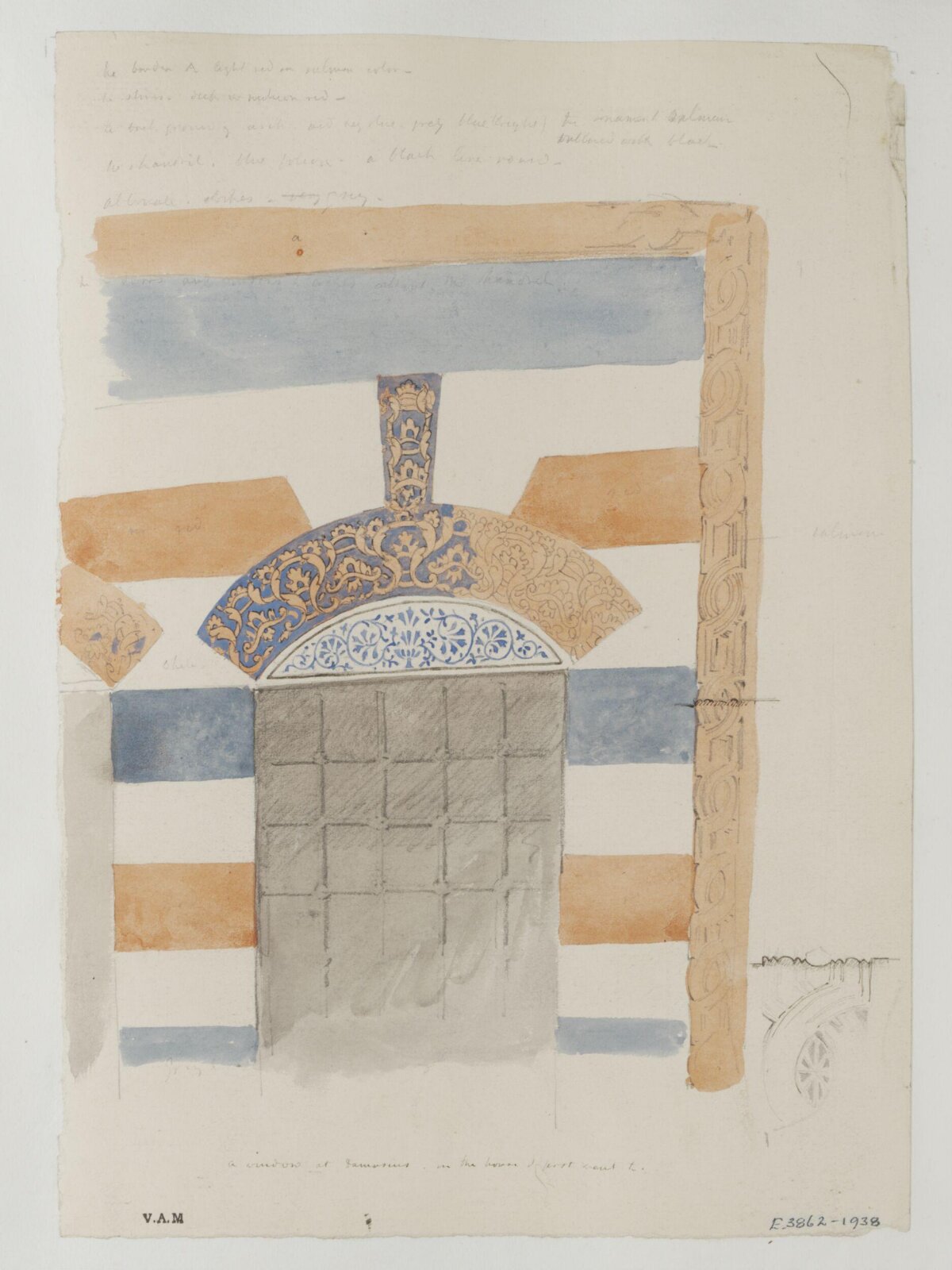 Drawing, James William Wild, 1840s