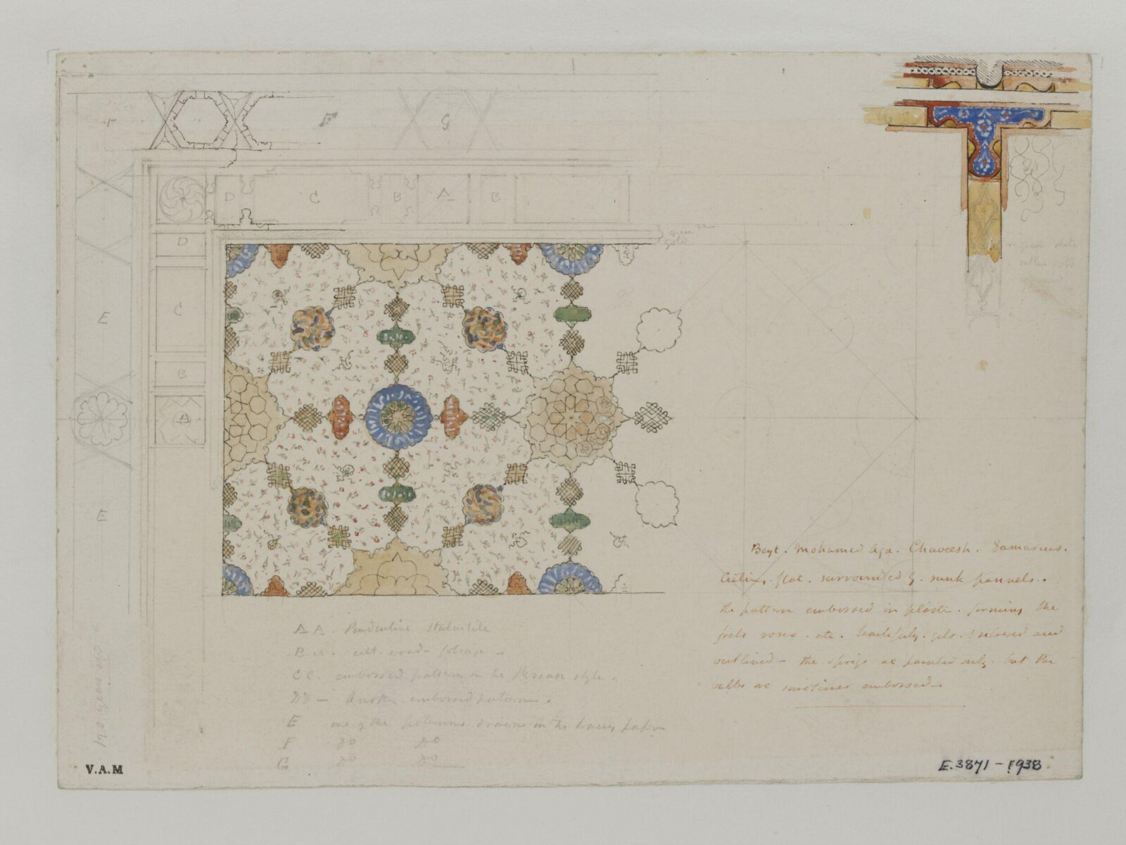 Drawing, James William Wild, 1840s