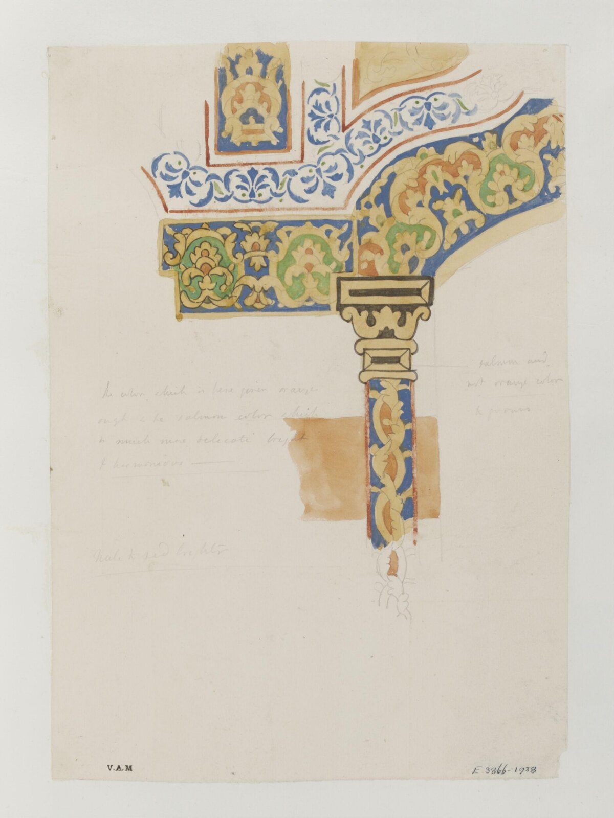 Drawing, James William Wild, 1840s