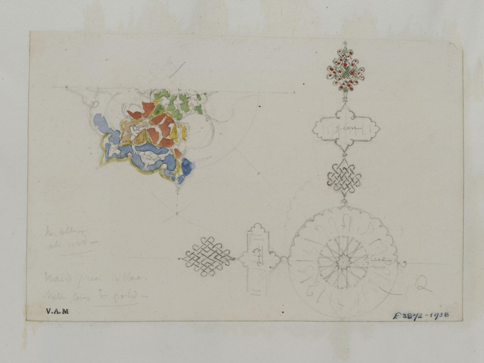 Drawing, James William Wild, 1840s
