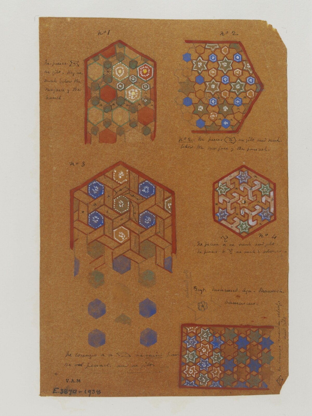 Drawing, James William Wild, 1840s