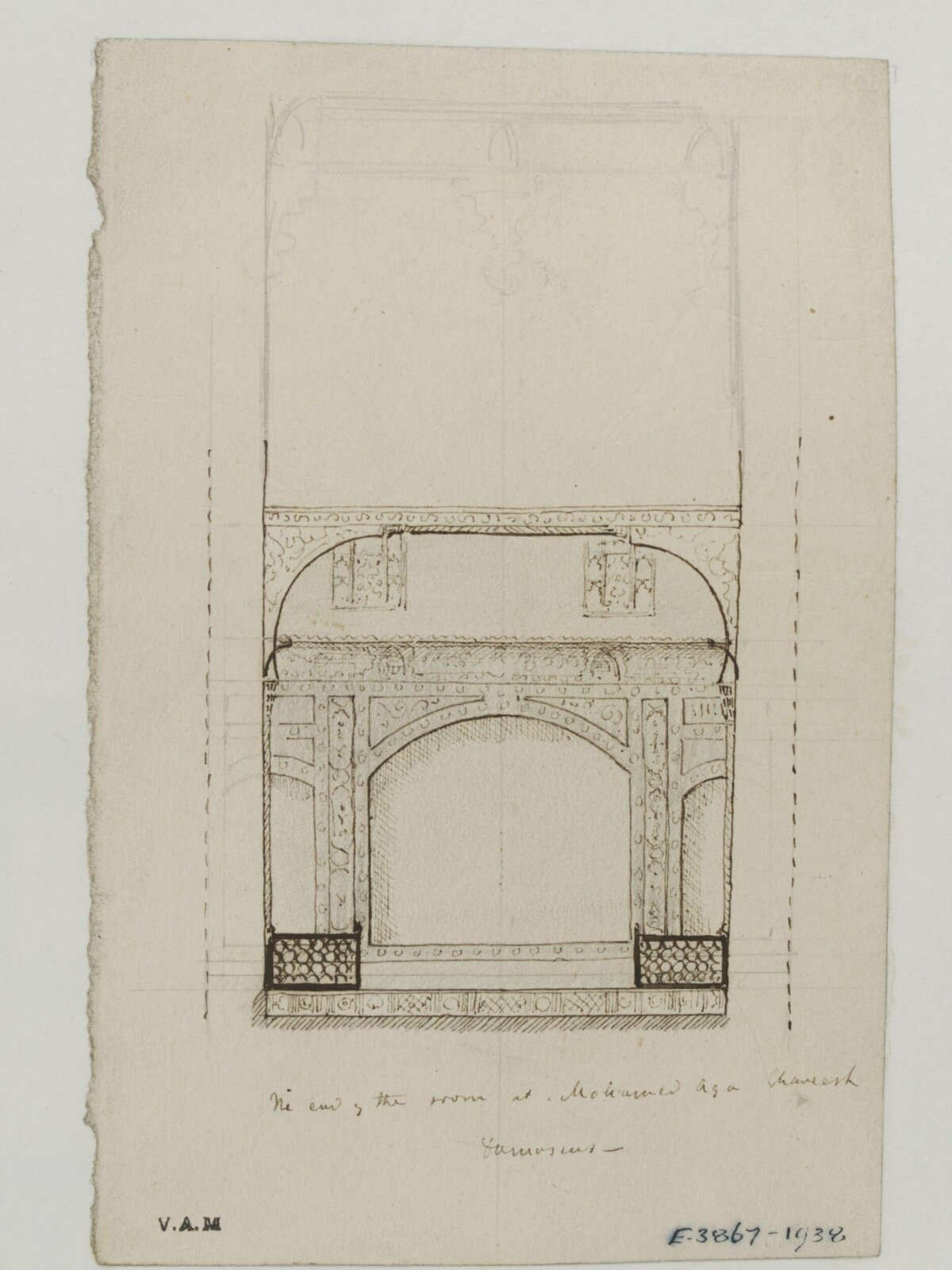 Drawing, James William Wild, 1840s