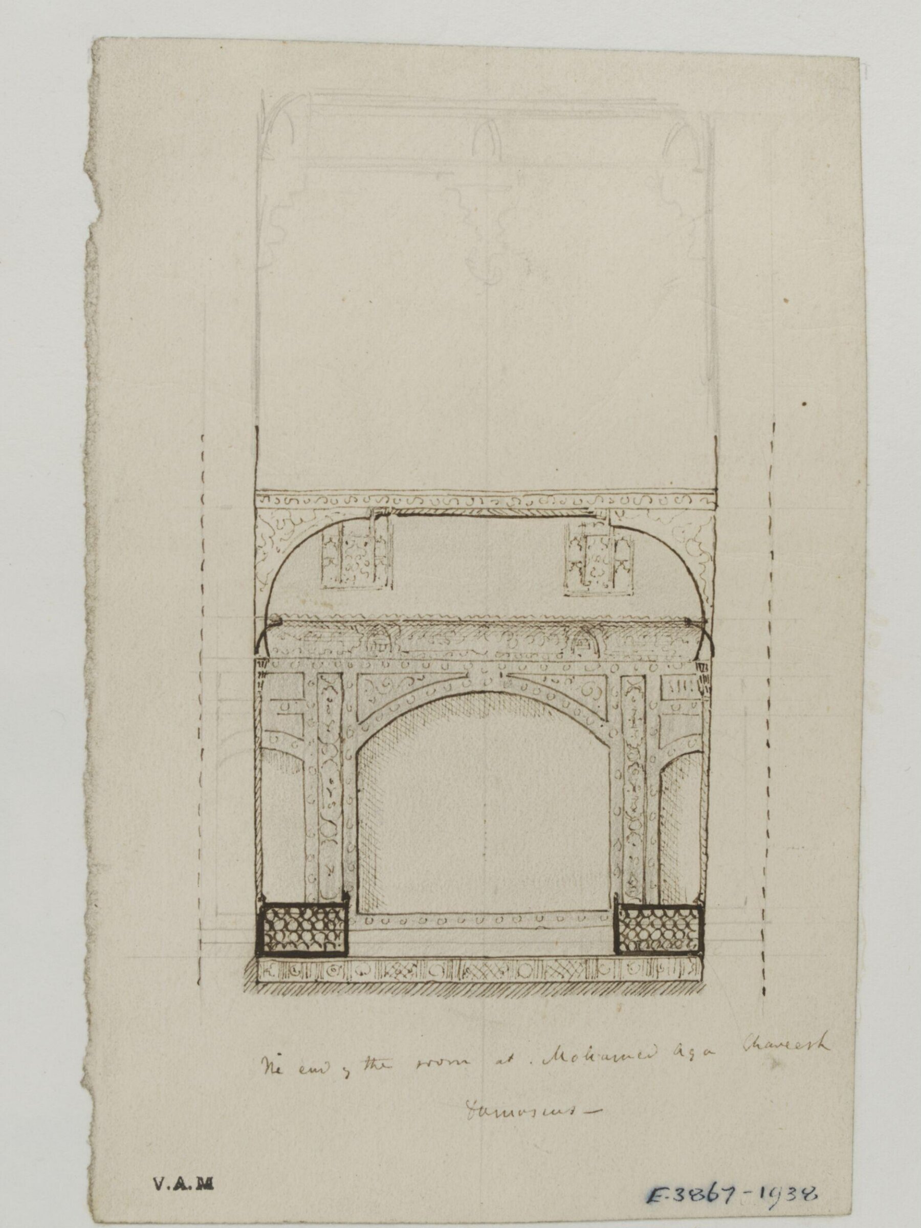 Drawing, James William Wild, 1840s