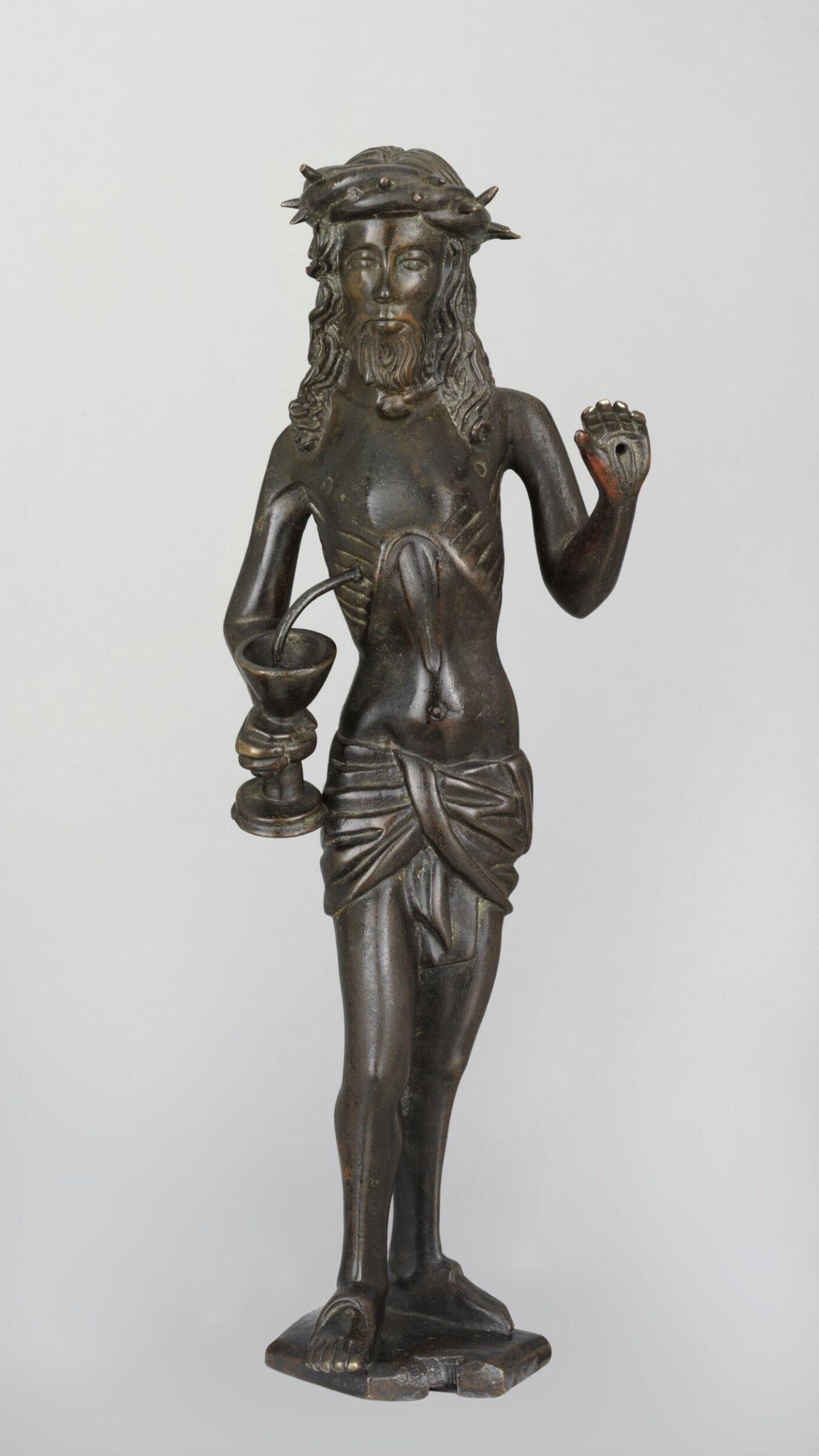Christ as Man of Sorrows with a chalice, 1480