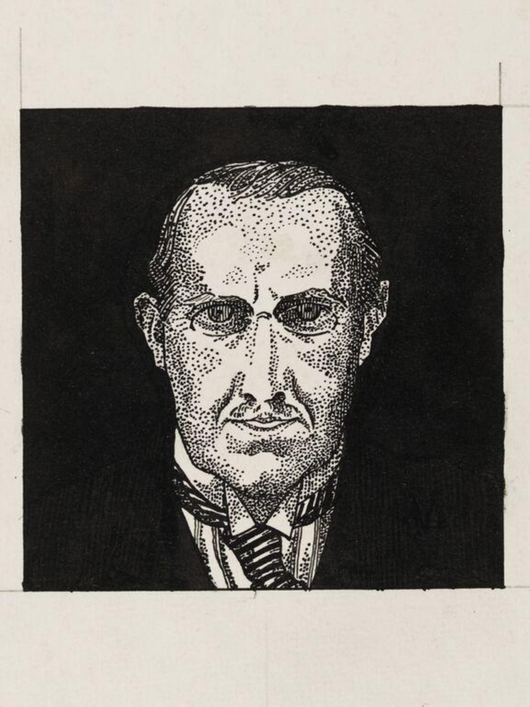 Self-portrait, Charles Ginner, ca. 1920