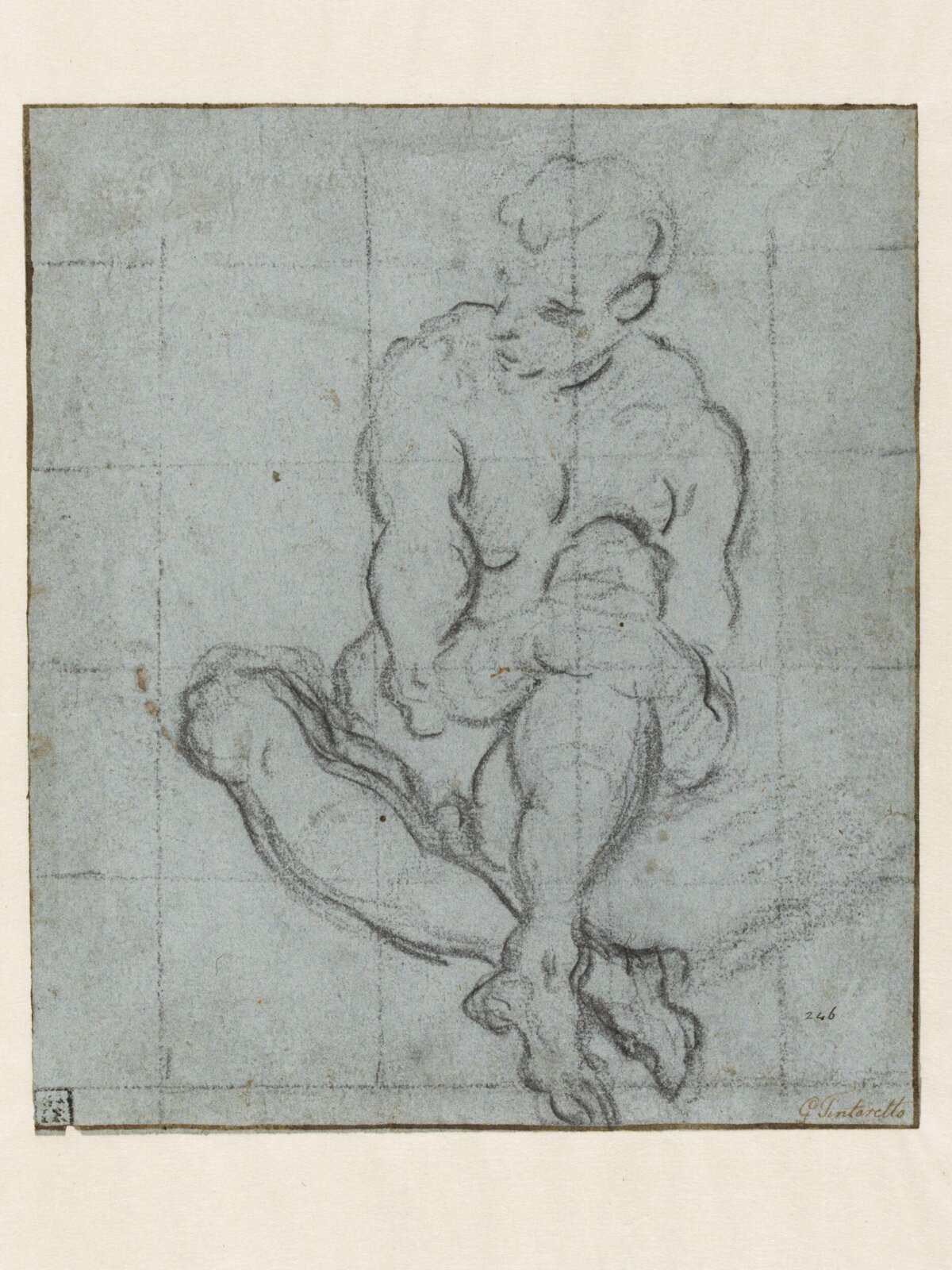 Drawing, Jacopo Tintoretto, ca.1540-1594