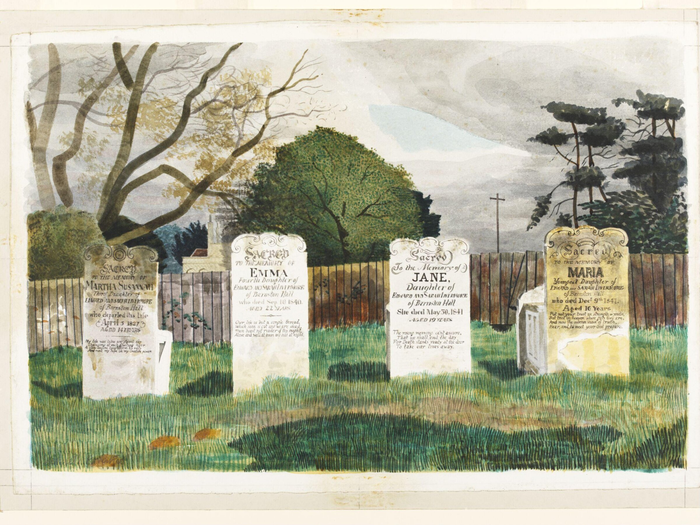 The Livermore Tombs, Barnston, Essex, Kenneth Rowntree, ca. 1940