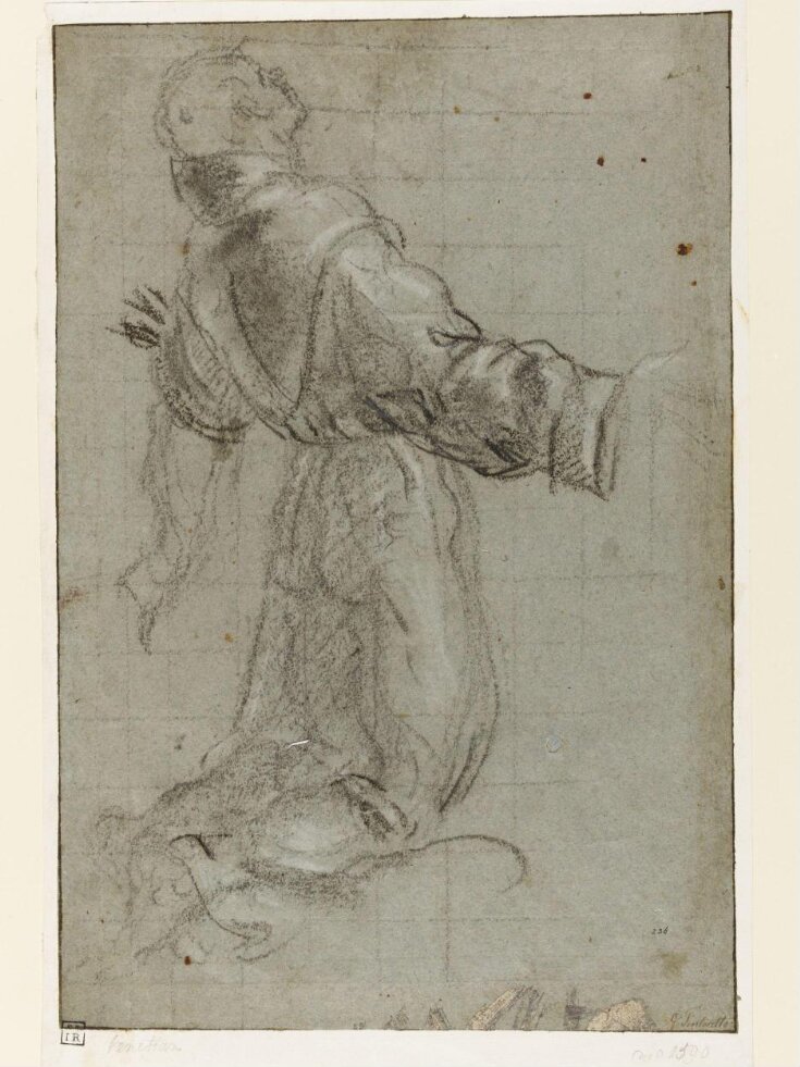 A kneeling monk top image