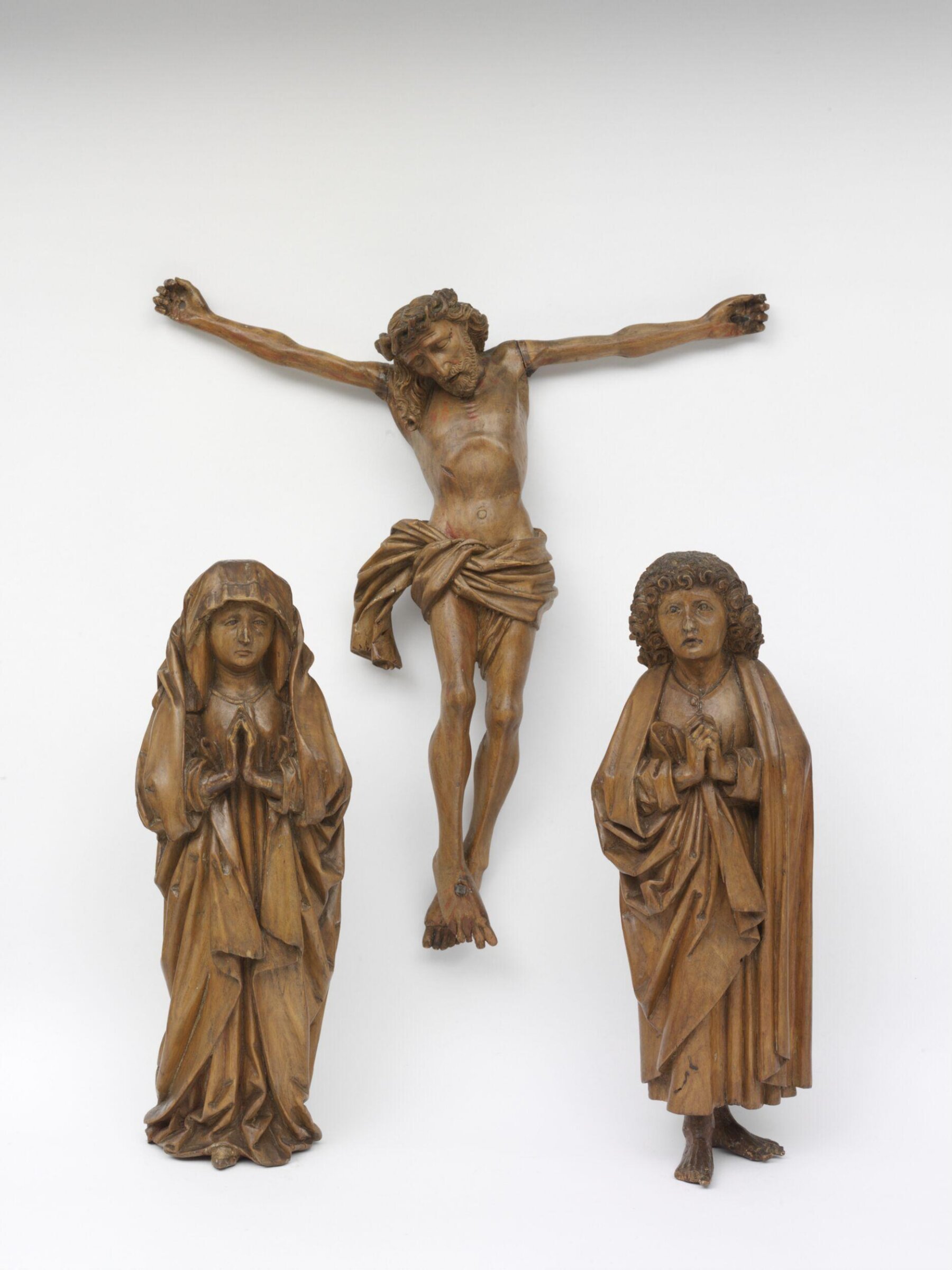 The Crucifixion group, about 1500