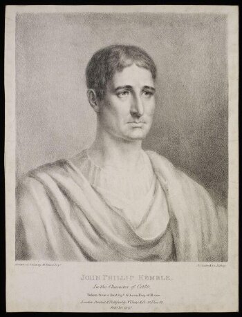 John Phillip (sic) Kemble in the Character of Cato