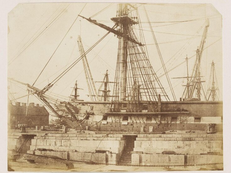 Ship in harbour top image