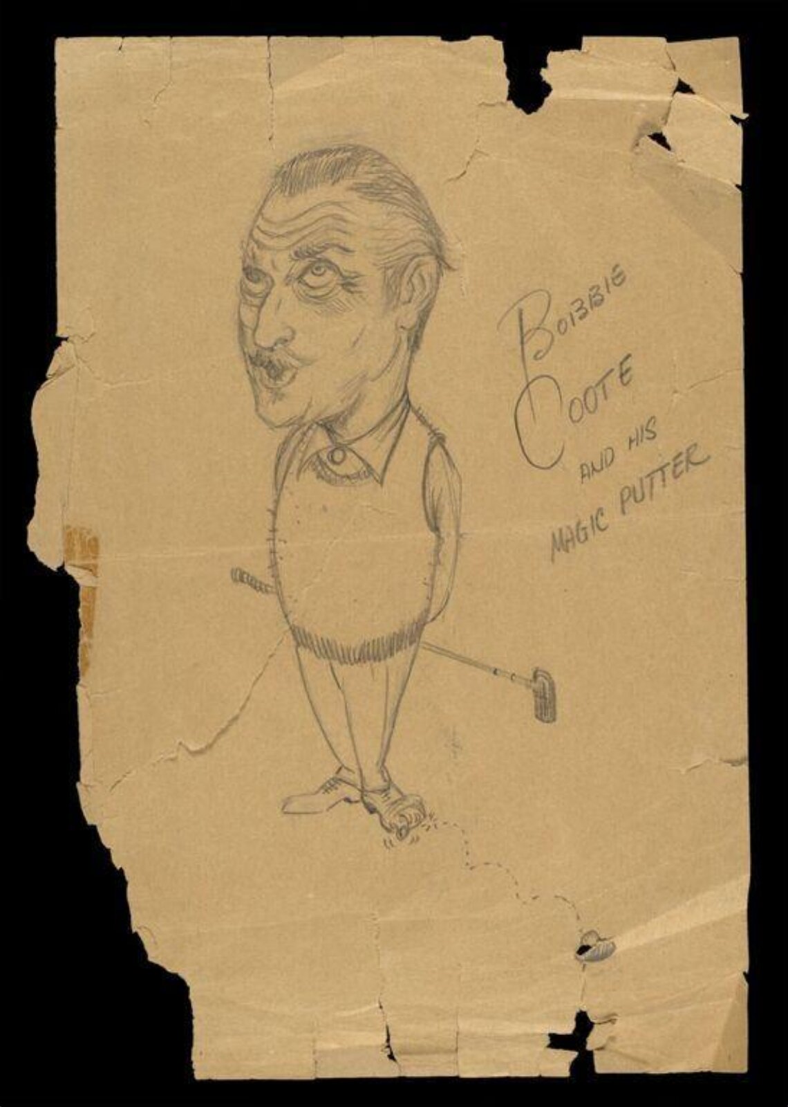 Bobbie Coote and his Magic Putter, ca. 1950s