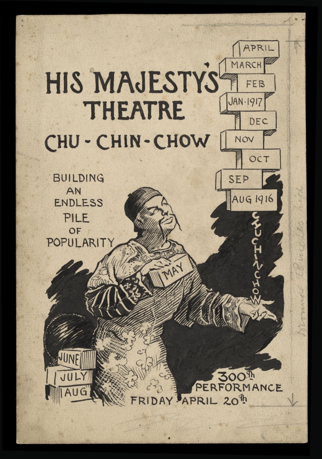 Drawing, ca. May 1917