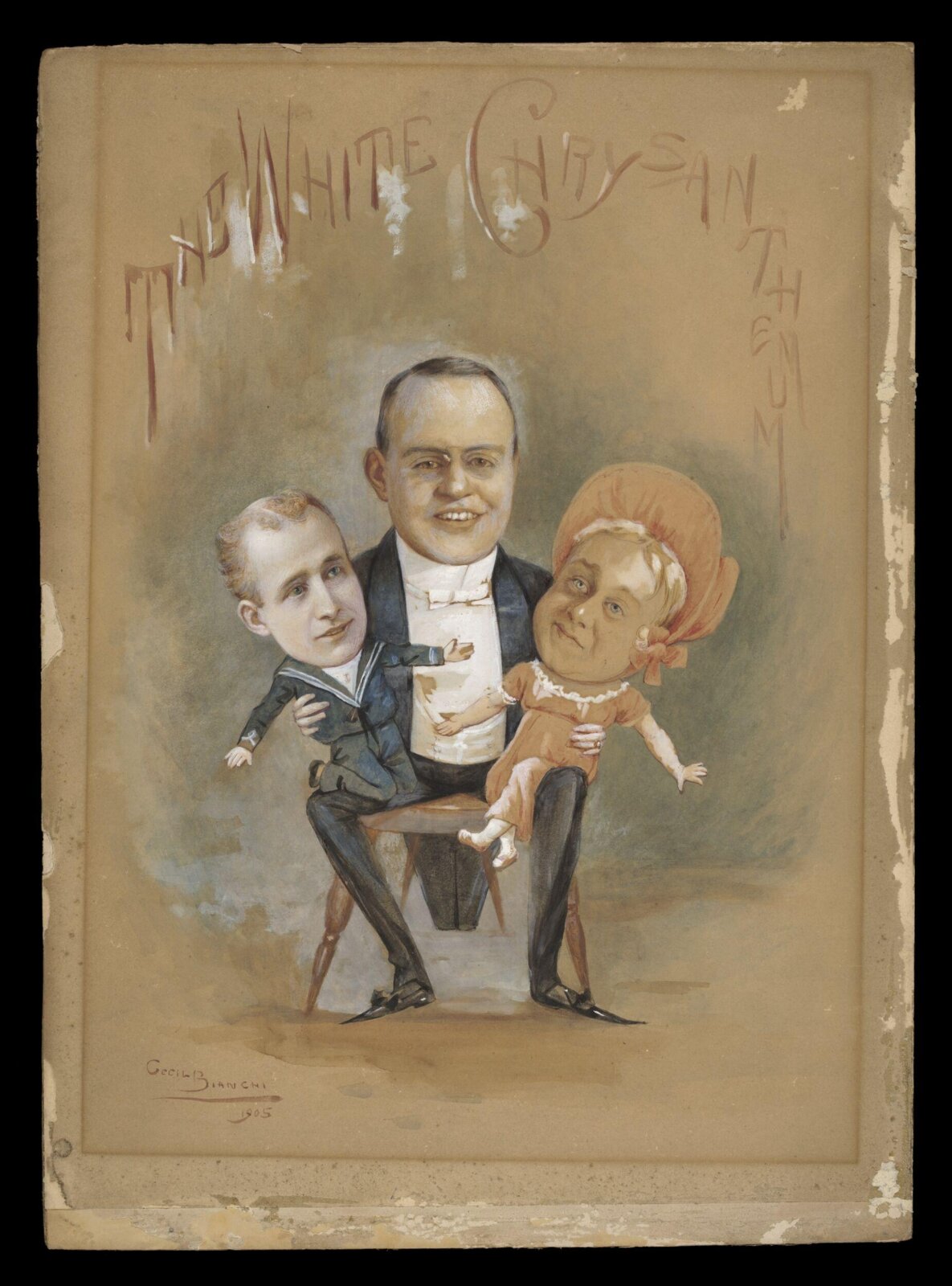 Drawing, Cecil Bianchi, 1905