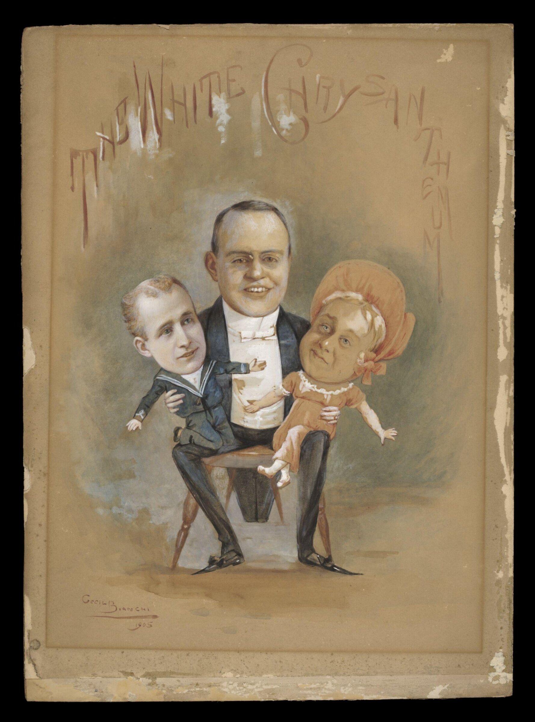 Drawing, Cecil Bianchi, 1905
