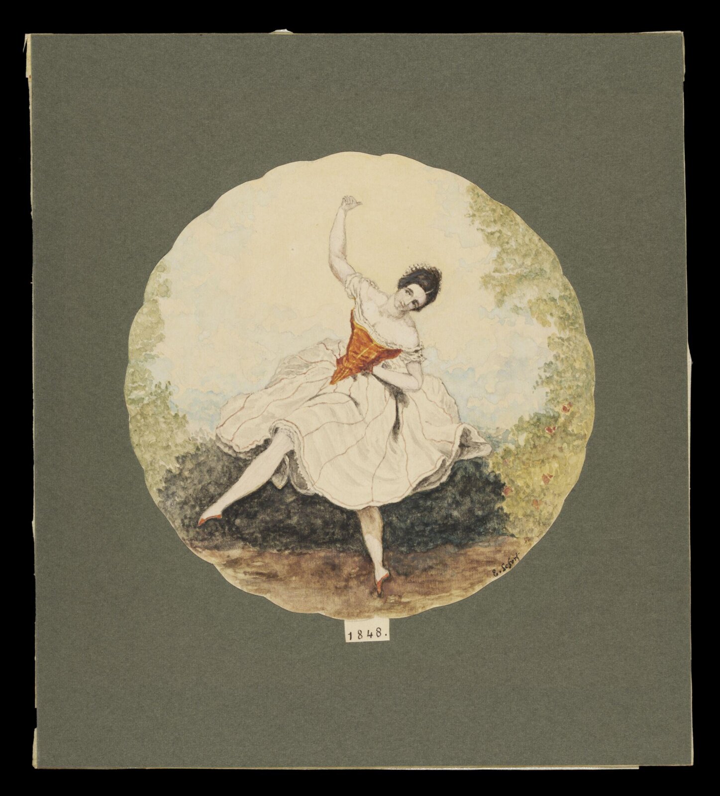 Drawing, 1848