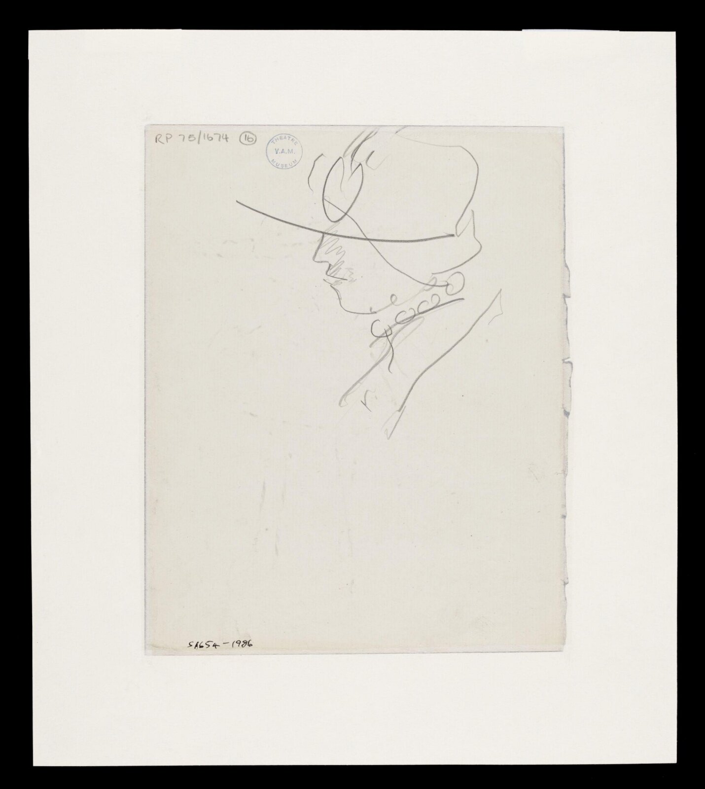 Sketch, Laura Knight, ca. early 20th century