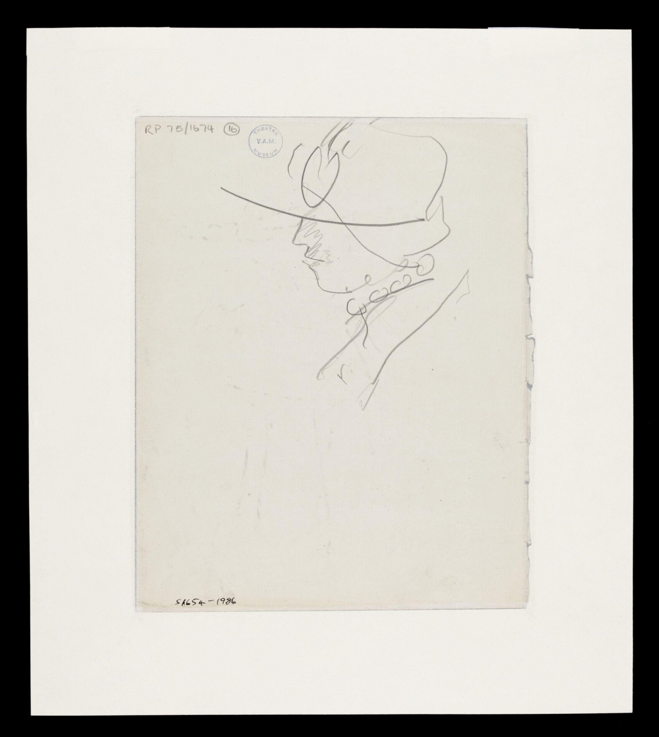 Sketch, Laura Knight, ca. early 20th century