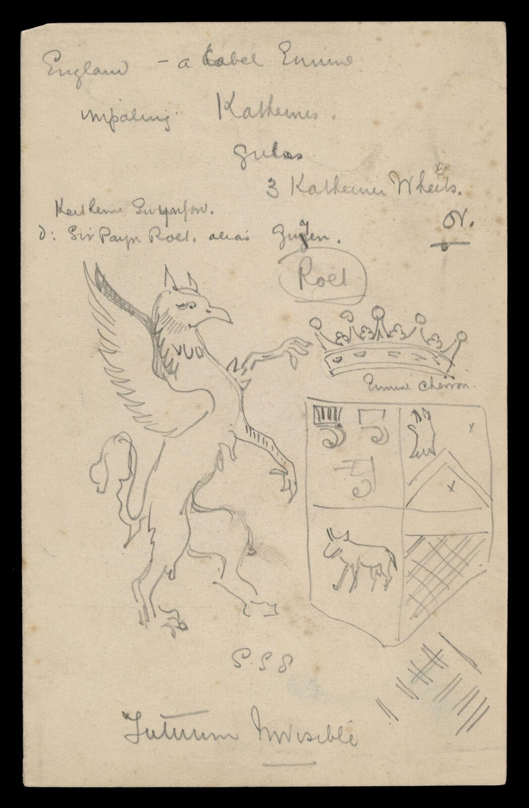 Drawing, ca. 19th century