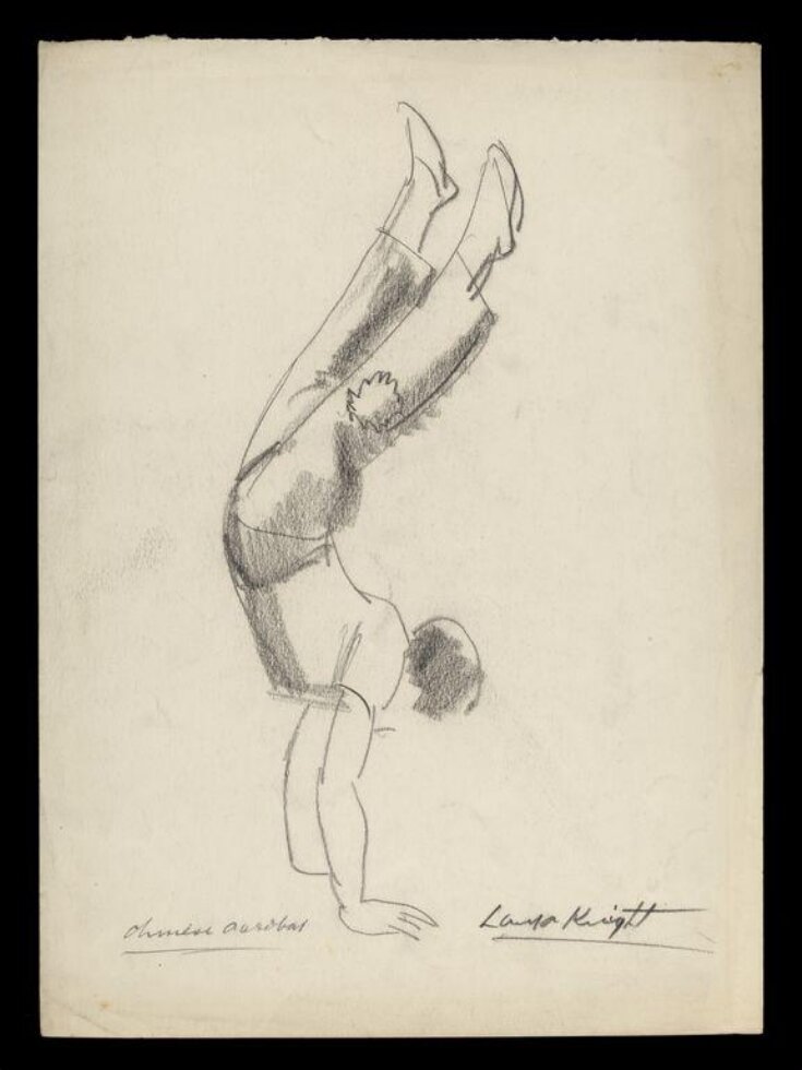 Laura Knight sketch of a Chinese acrobat top image