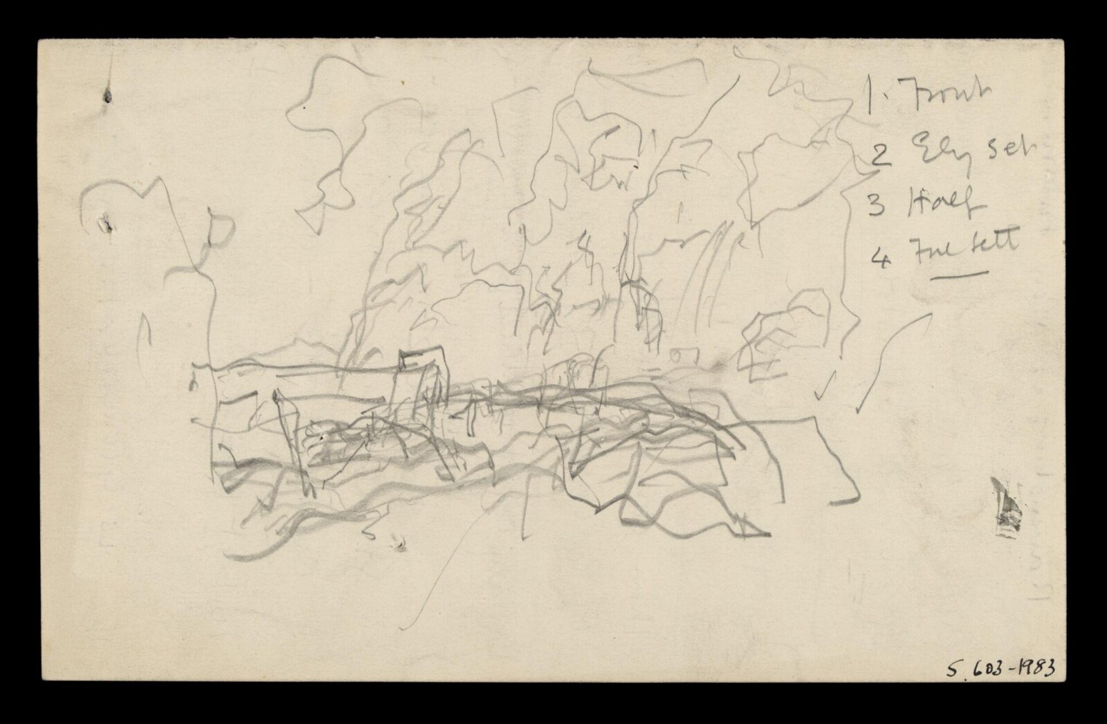 Drawing, ca. 19th century