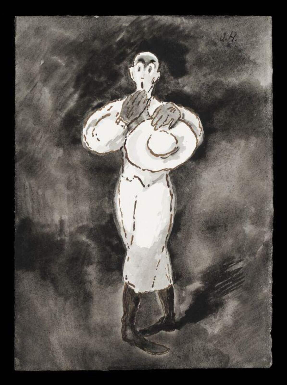 Painting, Albert Houthuesen, 1945