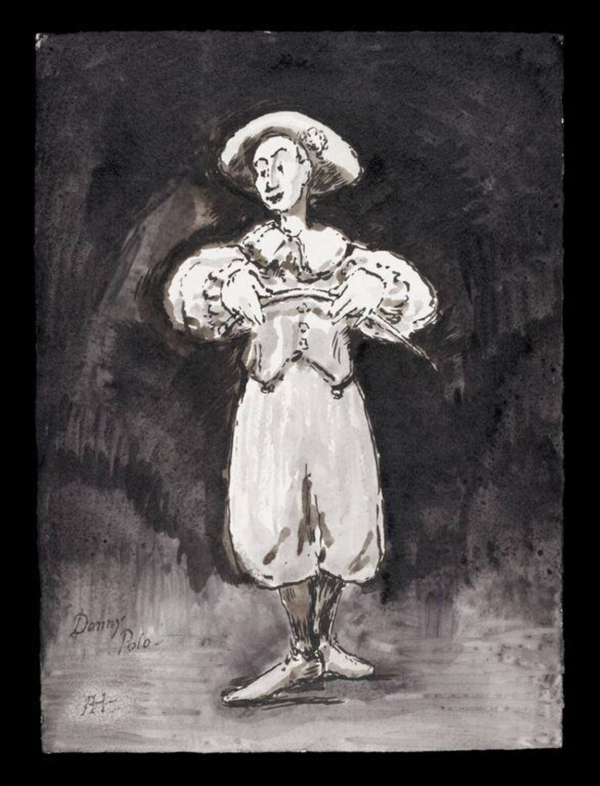 Painting, Albert Houthuesen, 1945
