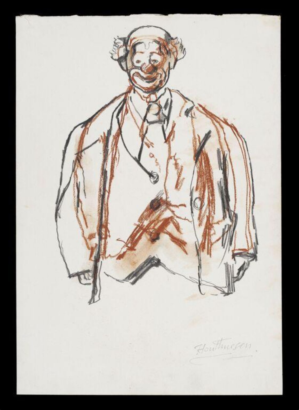 Drawing, Albert Houthuesen, 1945