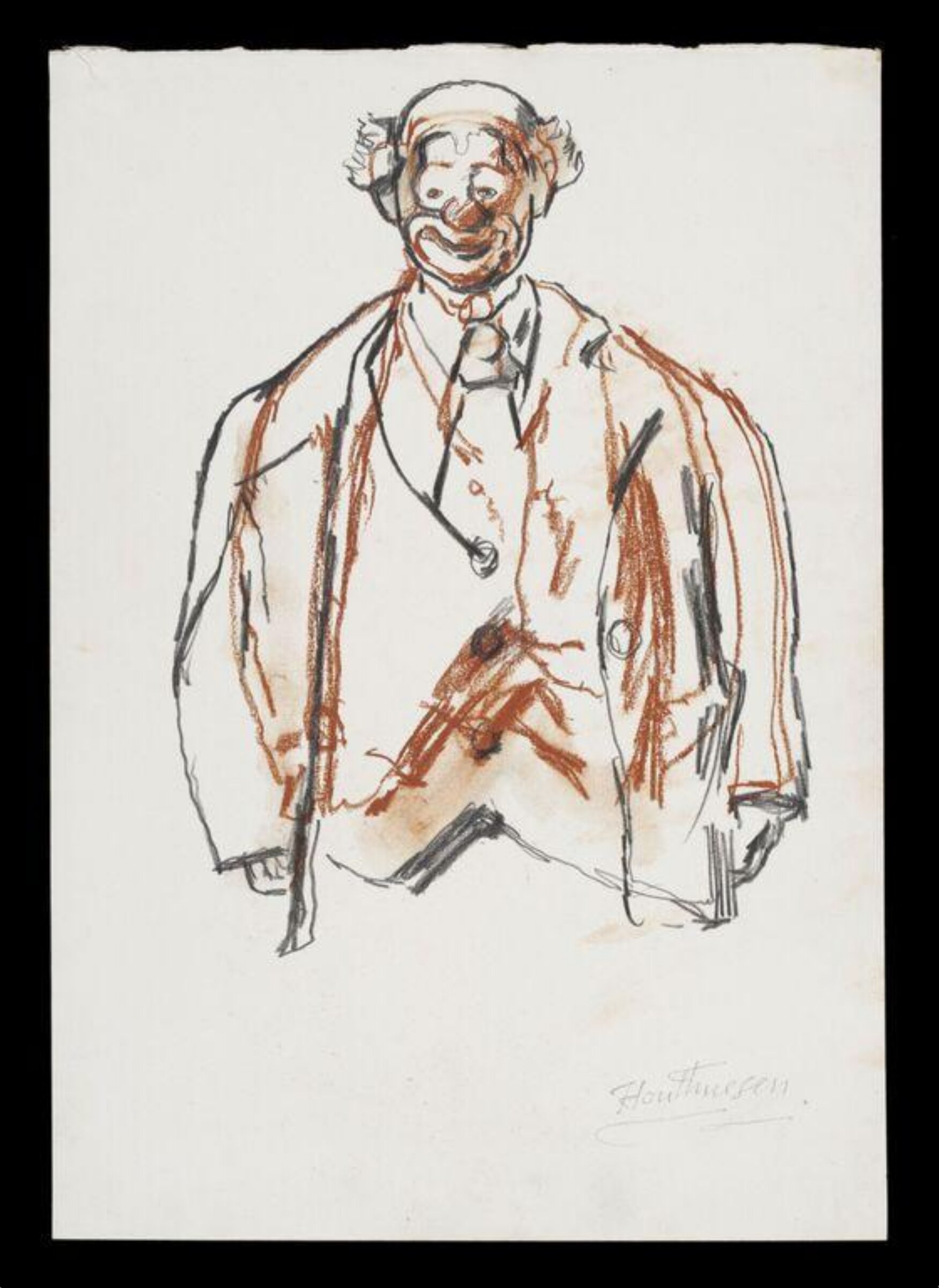 Drawing, Albert Houthuesen, 1945