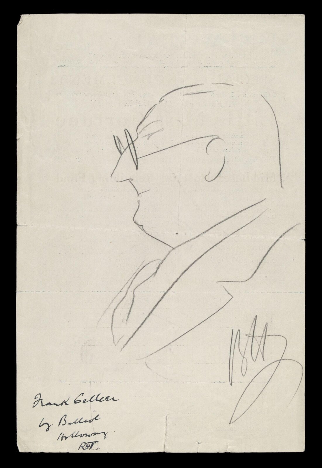 Drawing, Balliol Holloway, ca. 1930