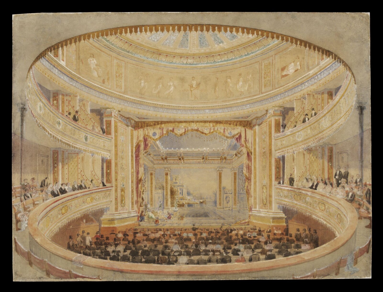 Painting, Charles J. Phipps, ca. 1870
