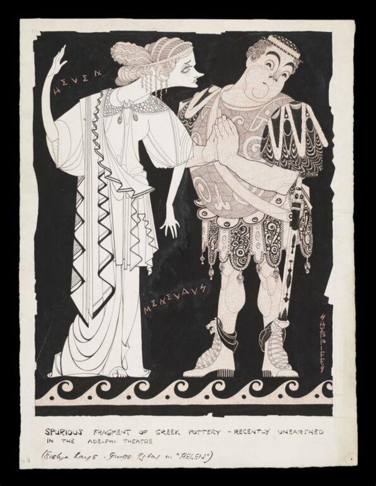 Drawing, Robert Stewart Sherriffs, 1932