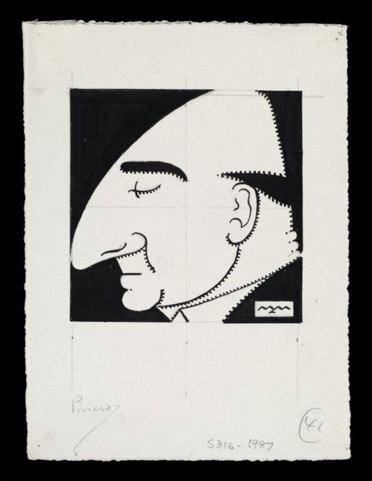 Drawing, Aldred 'Nym' Terry, ca. 1920s