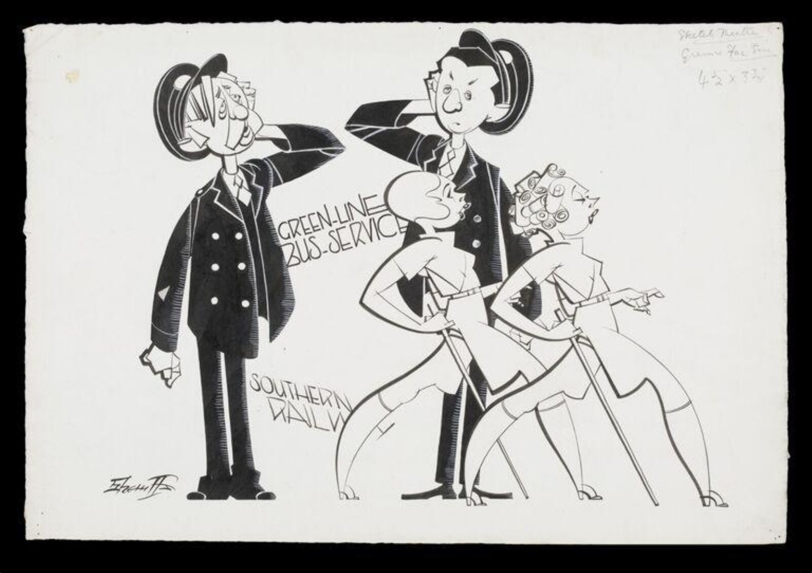 Drawing, Robert Stewart Sherriffs, ca. 1930s